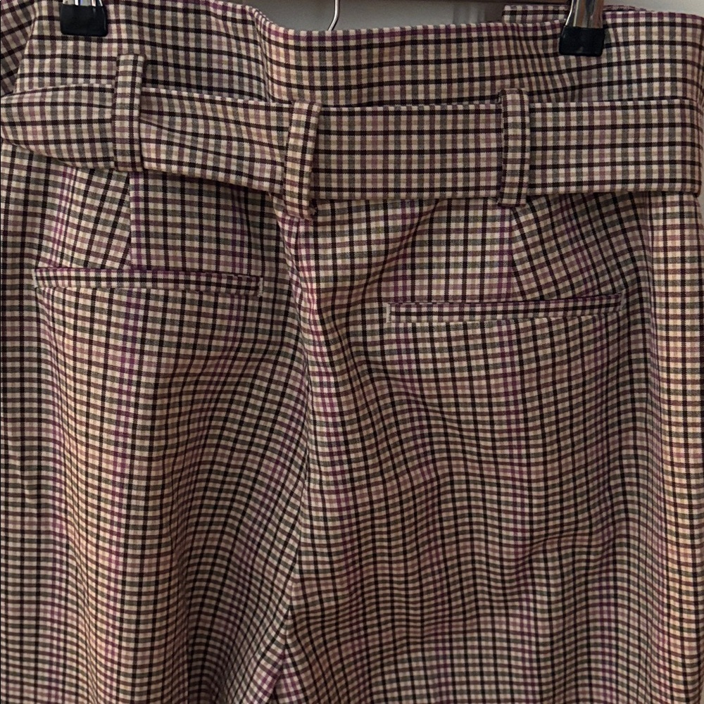 NWT Worthington Checkered Tie-Waist Pants - Picture 5 of 6